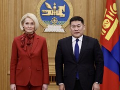 Ерөнхий сайд Л.Оюун-Эрдэнэ ОХУ-ын Засгийн газрын орлогч дарга В.В.Абрамченког хүлээн авч уулзав