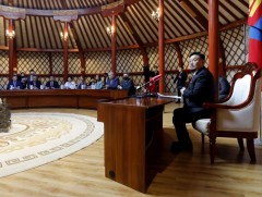 УИХ-ын дарга Г.Занданшатар ОХУ-ын сэтгүүлчдийн төлөөллийг  хүлээн авч уулзлаа