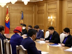 Ерөнхий сайд Л.Оюун-Эрдэнэ Энэтхэг Улсын Гадаад харилцааны Төрийн сайдыг хүлээн авч уулзлаа