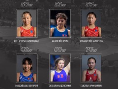 Сорилын олимпын жингийн эмэгтэй аваргууд АНУ-д халз барилдана