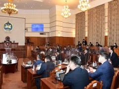УИХ дахь МАН-ын бүлэг Холбооны эрх зүйн байдлын тухай хуулийн төслийн хэлэлцүүлгээс завсарлага авлаа