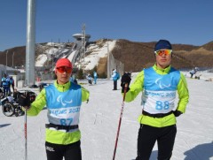 “Бээжин 2022” паралимп: Б.Ганболд, Ц.Дашдорж нар гүйлтийн цанын 20 км-ын зайд өрсөлдөж байна