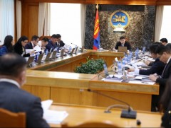 Засгийн газрын ээлжит хуралдаан боллоо