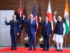 КУАД:  Дээд хэмжээний уулзалтаар Энэтхэг-Номхон далай дахь аюулгүй байдлын асуудлыг хэлэлцэнэ