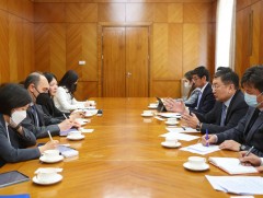 Дэлхийн банкны байгаль орчин, хөдөө аж ахуй, нийгмийн асуудал хариуцсан багийг хүлээн авч уулзлаа