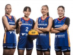 Сагсан бөмбөгийн 3х3 төрлийн ДАШТ-д Монголын эрэгтэй, эмэгтэй баг өрсөлдөж байна