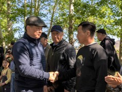 Ерөнхийлөгч У.Хүрэлсүх Хэнтий аймагт ажиллаж байна