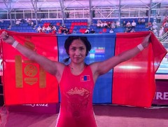 Спортын мастер Б.Сарнай ААШТ-ээс хүрэл медаль хүртлээ