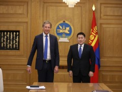 Ерөнхий сайд Л.Оюун-Эрдэнэ Рио Тинто группын Гүйцэтгэх захирал Якоб Стаусхольмыг хүлээн авч уулзлаа