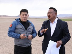 Ерөнхий сайд Л.Оюун-Эрдэнэ Эрдэнэбүрэнгийн усан цахилгаан станц төслийн явцтай танилцлаа