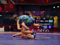 Б.Халиун хүрэл медалийн төлөө барилдана