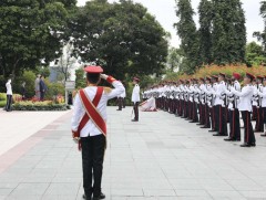 Монгол Улсын Ерөнхий сайд Л.Оюун-Эрдэнийг албан ёсоор угтах ёслол боллоо