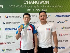 Г.Ганзориг Дэлхийн цомын тэмцээнээс алтан медаль хүртлээ