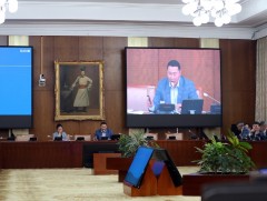 ТББХ: Монгол Улсын Засгийн газрын тухай хуульд өөрчлөлт оруулах тухай хуулийн төслийн анхны хэлэлц..