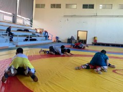 Чөлөөт бөхийн ДАШТ-д зодоглох бөхчүүд бэлтгэл сургуулилтаа хангаж байна