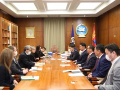 Ерөнхийлөгч У.Хүрэлсүх “Дэ Нэйче Консерванси” олон улсын байгууллагын гүйцэтгэх захирлыг хүлээн ав..