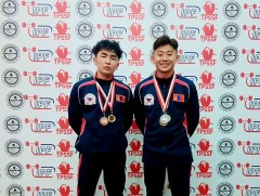 Пауэрлифтингийн ДАШТ-ээс Ц.Баярбаясгалант мөнгө, хүрэл, М.Ууганбаяр хүрэл медаль хүртлээ