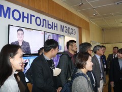 БНСУ-ын Сэтгүүлчдийн холбооны ерөнхийлөгч тэргүүтэй төлөөлөгчид МҮОНРТ-д зочиллоо