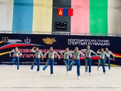 Хэнтий аймгийн гимнастикчид Монголын бүх ард түмний спортын наадамд түрүүллээ