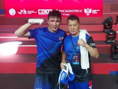 Б.Чинзориг мэргэжлийн боксын тулаан хийж, ялалт байгууллаа