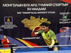 Ширээний теннисний багийн тэмцээнд Орхон болон Багахангайн баг түрүүллээ