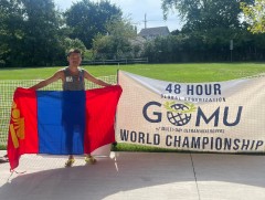 Б.Буджаргал Дэлхийн аварга шалгаруулах 48 цагийн гүйлтэд түрүүллээ