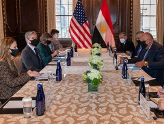 АНУ болон Египетийн төрийн дээд албан тушаалтнууд уулзжээ