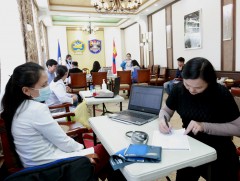 НЗДТГ-ын албан хаагчид цусаа хандивлалаа