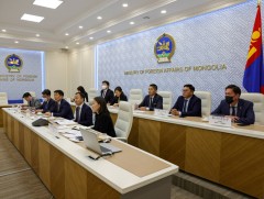 Монгол Улс, Япон Улсын ГХЯ-д хоорондын консулын анхдугаар зөвлөлдөх уулзалт болов