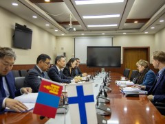 Финланд улсын хөдөө аж ахуй, ойн яамтай хамтран ажиллах санамж бичиг байгууллаа