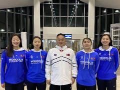 Монголын сагсан бөмбөгийн эмэгтэй баг оюутны ДАШТ-ээс медаль хүртлээ