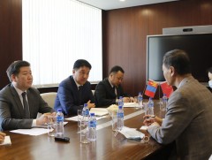 УУХҮ-ийн сайд Ж.Ганбаатар БНХАУ-ын элчин сайд Цай Вэньруйг хүлээн авч уулзлаа