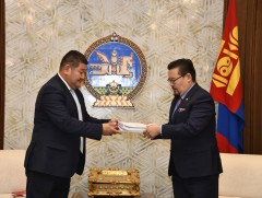 Геодези, зураг зүйн тухай хуулийн шинэчилсэн найруулгын төслийг өргөн барилаа