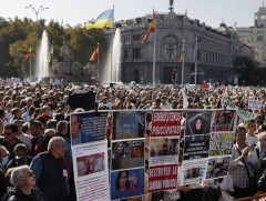 Мадрид хотод эсэргүүцлийн жагсаал боллоо 