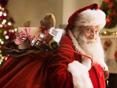 Санта Клаус гээч улаан дээлтэй өвгөн...