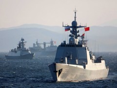Орос, Хятад хоёр улс тэнгисийн цэргийн нэгдсэн бэлтгэл хийж байна