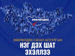 Зөвлөлдөх санал асуулгын нэг дэх шат эхэллээ