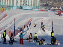 Монголын хүүхдийн спортын өвлийн наадам снөүбоардын төрлөөр эхэллээ