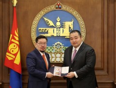 УИХ-ын дарга Г.Занданшатар Какурюү М.Анандыг хүлээн авч уулзлаа