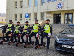 Сүхбаатар дүүргийн Замын цагдаагийн алба хаагчид ослын дуудлагад скүүтэр ашиглана