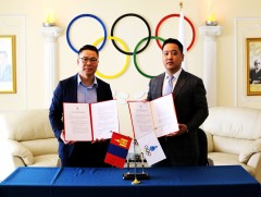 Европ дахь монголчуудын сагсан бөмбөгийн холбоотой Хамтран ажиллах санамж бичиг байгуулав