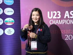 ОУХМ Д.Цогзолмаа хүрэл медаль хүртлээ