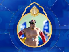 Улсын аварга П.Бүрэнтөгс дөрвийн даваанд өвдөг шороодлоо