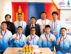 Байт харваа, чөлөөт бөх, жюү жицүгийн медальтнуудад хүндэтгэл үзүүллээ