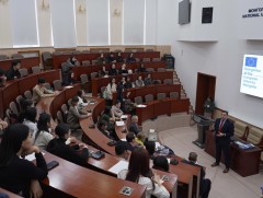 Европын парламентын төлөөлөгчид МУИС-ийн Олон улсын харилцааны оюутнуудтай уулзаж, санал солилцлоо