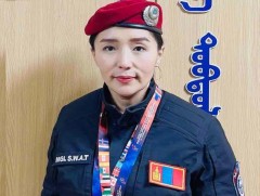 Дэлхийн пауэрлифтингийн аварга шалгаруулах тэмцээнээс Цагдаагийн дэд хурандаа Н.Баярмаа хүрэл меда..