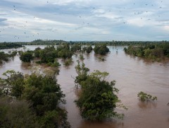 Ази тивийн гурав дахь том Меконг мөрөн аажим ширгэж байна