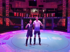 Б.Оргил, Г.Сарнай нар Ази тивээс холимог тулааны анхны медалийг хүртлээ 