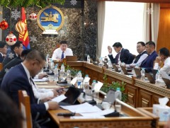 Засгийн газрын ээлжит хуралдаан боллоо 