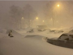 ОХУ-ын Алс Дорнодын Сахалин мужид их хэмжээний цас орсон байна 